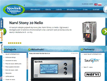 Tablet Screenshot of novitek.com.pl